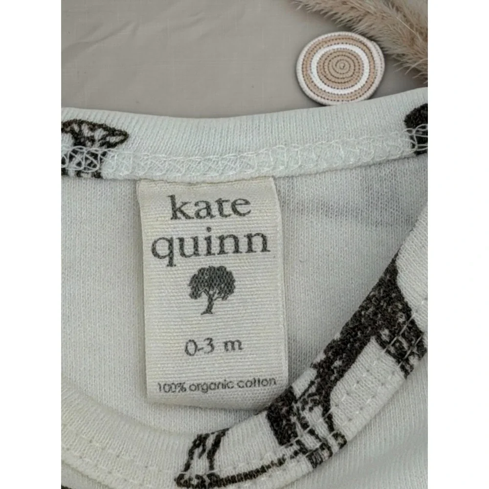 Kate Quinn English Bulldog Organic Cotton Footed Sleeper 0-3M